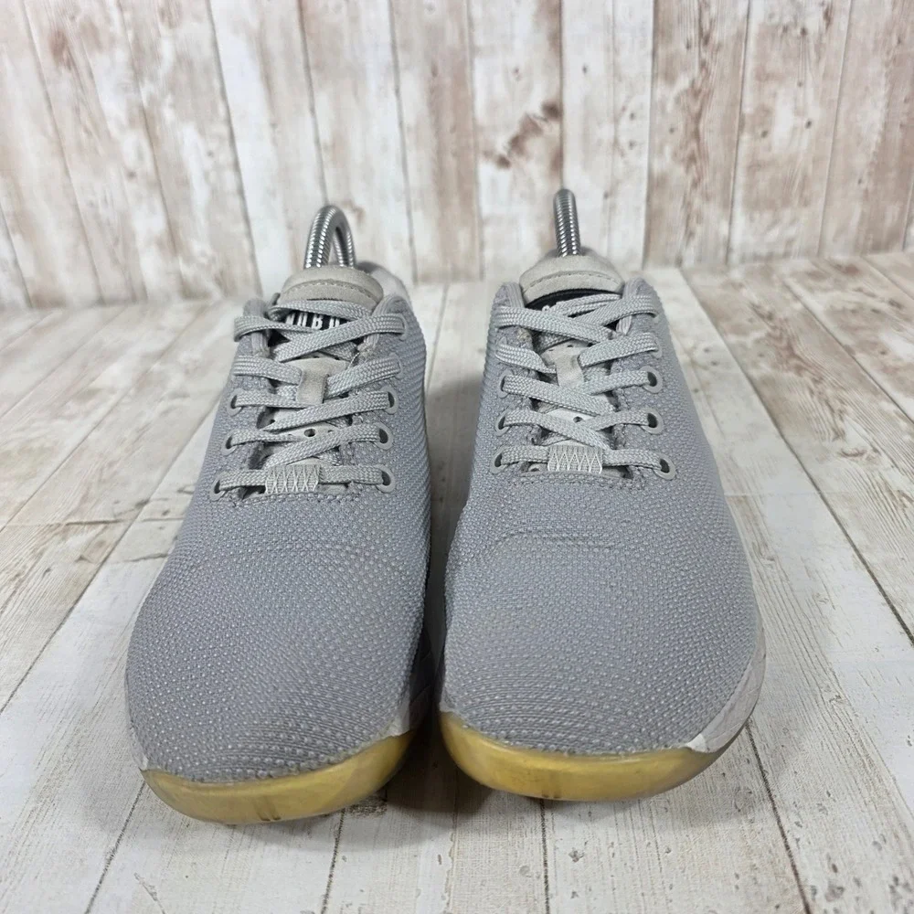 NOBULL Grey Mesh Trainers Women's Size‎ 7.5 Training Gym Shoes